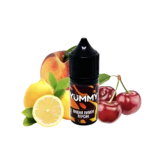 Рідина YUMMY Вишня Лимон Персик (30 мл) Рідина YUMMY Вишня Лимон Персик (30 мл)