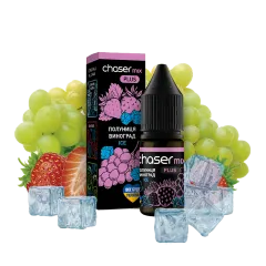 Жидкость Chaser Strawberry Grape Ice Plus (Ягоды Лёд, 50 мг, 10 мл) Жидкость Chaser Strawberry Grape Ice Plus (Ягоды Лёд, 50 мг, 10 мл)