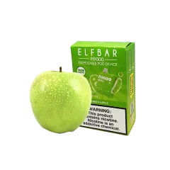 Elf Bar Pi9000 Green Apple (Зеленое яблоко) Одноразовый POD
