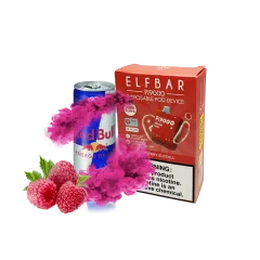 Elf Bar Pi9000 Raspberry elfbull (Распберрі ельфбулл) Одноразовий POD