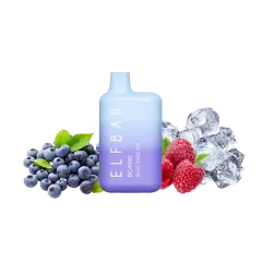 Elf Bar ВС4000 Blue Razz Ice (Блю Разз Айс) Одноразовый POD