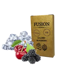 Табак Fusion Medium Ice Cherry Blackberry (Вишня Ежевика Лёд, 100 г)