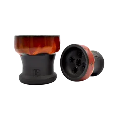Глиняная чаша Lavart Nedra Flame (оранжевый с красным)