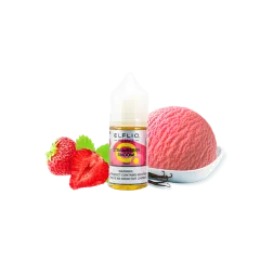 Жидкость Elfliq Strawberry snow (Клубничное Мороженое, 50 мг, 30 мл)