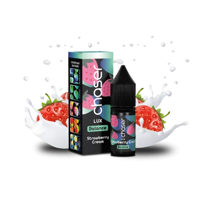 Жидкость Chaser Lux Strawberry Cream Balance (Клубника Сливки, 65 мг, 11 мл)