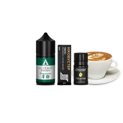 Набор для самозамеса Alchemist Salt Frappuccino (Фрапуччино, 50 мг, 30 мл)