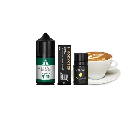 Набор для самозамеса Alchemist Salt Frappuccino (Фрапуччино, 50 мг, 30 мл)
