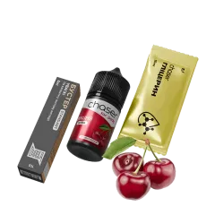 Набор для самозамеса Chaser Cherry Ultra (Вишня, 50 мг, 30 мл) Набор для самозамеса Chaser Cherry Ultra (Вишня, 50 мг, 30 мл)