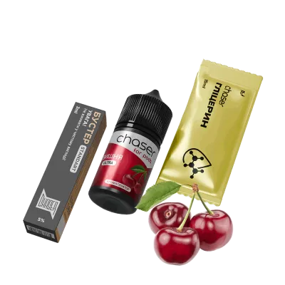 Набор для самозамеса Chaser Cherry Ultra (Вишня, 50 мг, 30 мл)
