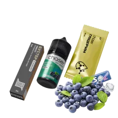 Набор для самозамеса Chaser Blueberry Menthol Ultra (Черника Ментол, 50 мг, 30 мл)