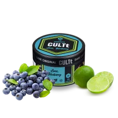 Тютюн CULTt Medium M10 Lime Blueberry (Лайм Чорниця, 100 г)