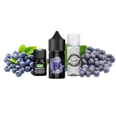 Набор для самозамеса Hype Kit Blueberry (Черника, 50 мг, 30 мл) Набор для самозамеса Hype Kit Blueberry (Черника, 50 мг, 30 мл)