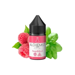 Жидкость Alchemist Salt Raspberry Basil (Малиновый базилик, 35 мг, 30 мл)