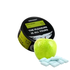 Табак Gedonist №12 Apple granny (Яблоко Мятная жвачка, 100 г)