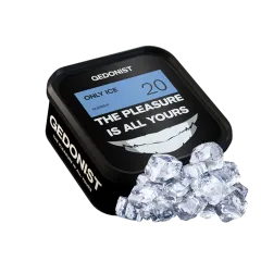Тютюн Gedonist №20 Only ice (Лід, 200 г) Тютюн Gedonist №20 Only ice (Лід, 200 г)