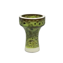 Глиняная чаша GrynBowls Killer Green Brown (Зелёный Коричневый)