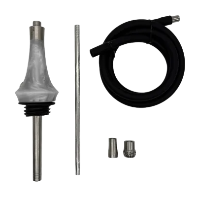 Кальян Totem Hookah Monolit Micra Violet space (Фиолетовый, полный комплект)
