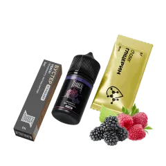 Набор для самозамеса Chaser Black Blackberry Sour Raspberry Ultra (Ежевика Кислая Малина, 50 мг, 30 мл)