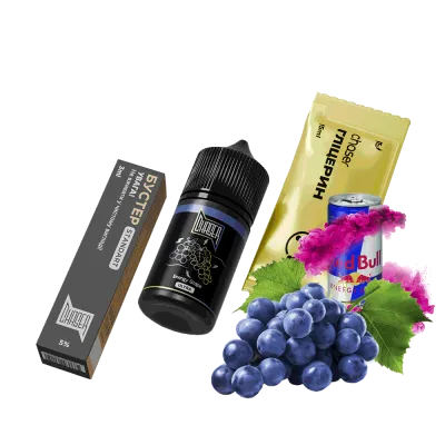 Набор для самозамеса Chaser Black Energy Grape Ultra (Виноградный Энергетик, 50 мг, 30 мл)