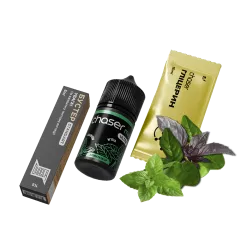 Набір для самозамішування Chaser Mix Basil Mint Ultra (Базилік М'ята, 50 мг, 30 мл)