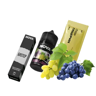 Набор для самозамеса Chaser Nova Double&Grape (Дабл Грейп, 50 мг, 30 мл)