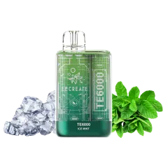 Elf Bar TE6000 Ice Mint (Ледяная Мята) Одноразовый POD Elf Bar TE6000 Ice Mint (Ледяная Мята) Одноразовый POD