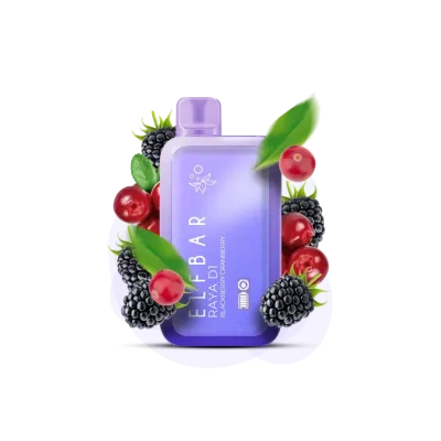 Elf Bar Raya D1 13000 Blackberry Cranberry (Ожина Журавлина) Одноразовий POD