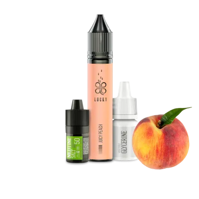 Набор для самозамеса Lucky Juicy Peach (Персик, 50 мг, 30 мл)