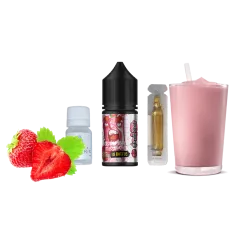 Набор для самозамеса In Bottle Puzzle Strawberry Milkshake (Клубника Милкшейк, 50 мг, 30 мл)