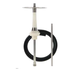 Кальян Totem Hookah Monolit Optima Silver Shine (бежевий, базовий комплект)