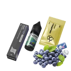 Набор для самозамеса Chaser Blueberry Menthol Ultra (Черника Ментол, 50 мг, 10 мл)