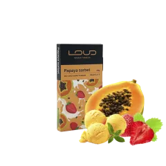 Тютюн Loud Papaya sorbet (Папайя сорбет, 100 г)