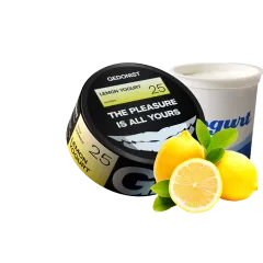 Табак Gedonist №25 Lemon Yogurt (Лимонный йогурт, 100 г)