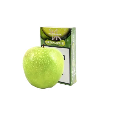 Тютюн WhiteSmok Green Apple (Зелене яблуко, 50 г)