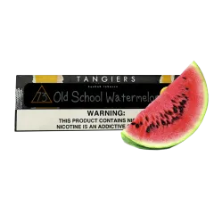 Тютюн Tangiers Noir №73 Old School Watermelon (Олд скул вотермелон, 250 г) Чорна упаковка