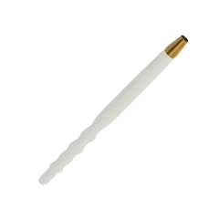 Мундштук для кальяна из алюминия Strom White (Белый)