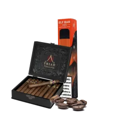 Elf Bar 2000 Coffee Tobacco (Кофе И Табак) Одноразовый POD