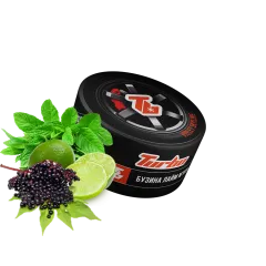 Табак Turbo Violet Skyline (Бузина-Лайм-Мята, 100 г)