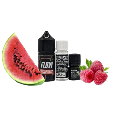 Набір для самозамішування Flow Watermelon Raspberry (Кавун Малина, 50 мг, 30 мл)