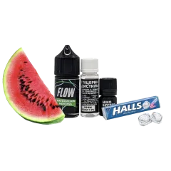 Набір для самозамішування Flow Watermelon Menthol (Кавун Ментол, 50 мг, 30 мл)