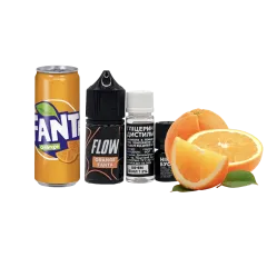 Набір для самозамішування Flow Orange Fanta (Фанта Апельсин, 50 мг, 30 мл) Набір для самозамішування Flow Orange Fanta (Фанта Апельсин, 50 мг, 30 мл)