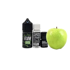 Набор для самозамеса Flow Green Apple (Зелёное Яблоко, 50 мг, 30 мл) Набор для самозамеса Flow Green Apple (Зелёное Яблоко, 50 мг, 30 мл)