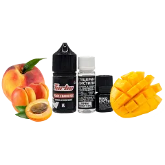 Набор для самозамеса Turbo Peach&Mango Ride (Персик-Абрикос-Манго, 50 мг, 30 мл)