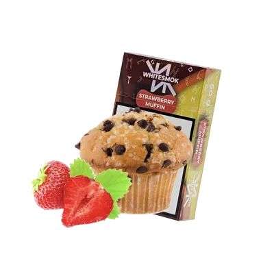 Табак WhiteSmok Strawberry Muffin (Клубничный Маффин, 50 г)