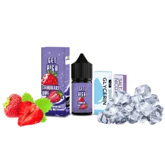 Набор для самозамеса Get High Strawberry Wave (Стравберри Вейв, 50 мг, 30 мл) Набор для самозамеса Get High Strawberry Wave (Стравберри Вейв, 50 мг, 30 мл)