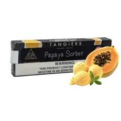 Табак Tangiers Noir №118 Papaya Sorbet (Папайя Сорбет, 250 г) Чёрная упаковка