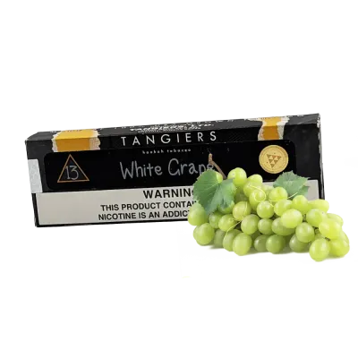 Тютюн Tangiers Noir №13 White Grape (Білий Виноград, 250 г) Чорна упаковка