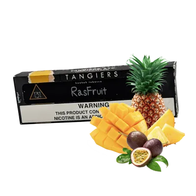 Тютюн Tangiers Noir №131 Rasfruit (Расфрут, 250 г) Чорна упаковка