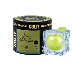 Табак CULTt G100 Green Apple Ice (Зелёное яблоко Лёд, 200 г)