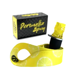 Персональный мундштук Personalka Epoxy Onyx (Жёлтый)